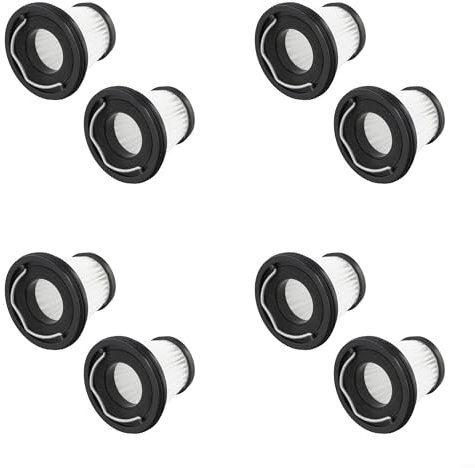 MeevrgR Ersatz-Filter-Set für Baseus für A3 Lite Staubsauger, verbessert die Filtration und optimiert die Saugkraft für sauberere Innenräume (8 Stück)