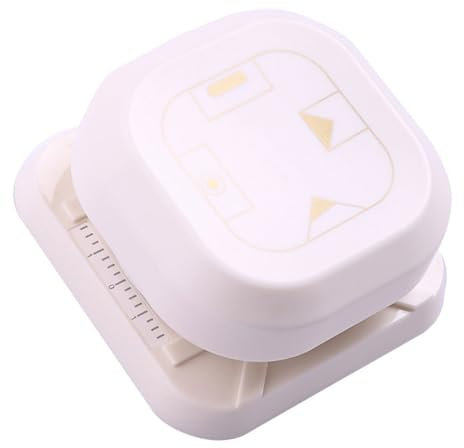 Papierstanzer D 4 in 1 Multifunktions-Papierschneider 4-Wege-Papierschneider für Kunst Handwerk Scrapbooking