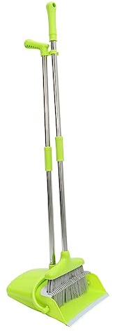 DEARMAMY Stainless Steel Broom Dustpan Kit Cleaning Tool for Home Floor Cleaning Gadgets