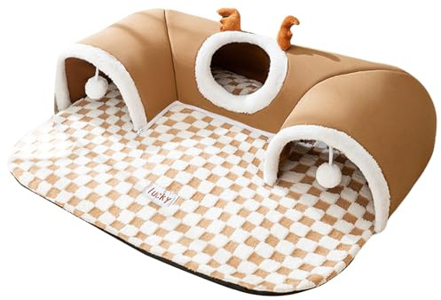 Katzenbett Mit Tunnel Katzenröhre