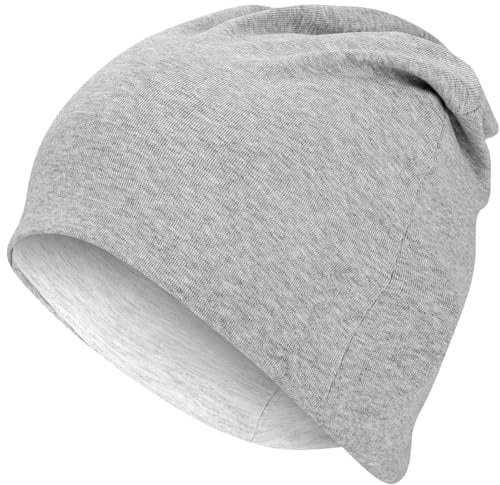 YANIKY Mütze Damen – Modal Schlafmütze Herren Bequeme Dünne Mütze - Baumwolle Weiche Hautfreundliche Beanie – Unisex Beanie Mützen Chemo Mützen für Alle Jahreszeiten
