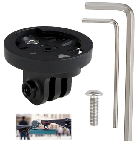 Halterung Für Gopro Fahrradcomputer Für Garmin, Passend Für Garmin Edge Halterung Fahrrad, Universal Adapter Combo Für Fahrradcomputer Halterung Mit 22mm Lochabstan, FahrradlichtHalterung
