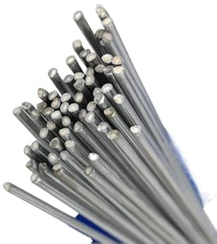 Baguettes de soudure en aluminium faciles à fondre – Sans poudre à souder, fil de brasage basse température for le soudage de l'aluminium(50cm -2.5mm 30pcs)