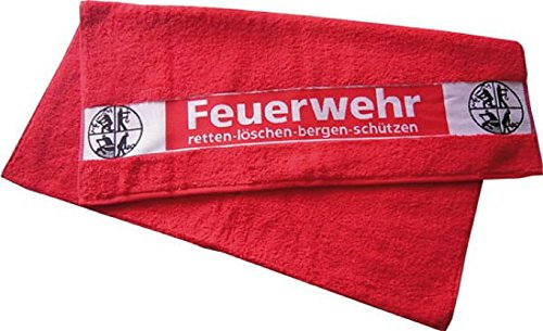 Versandhaus des Deutschen Feuerwehrverbandes Badetuch Feuerwehr Retten-Löschen-Bergen-Schützen