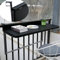 Balkonhängetisch Klappbar,Outdoor-Tisch Balkontisch zum Einhängen aus metall 80 x 40cm,Klappbarer Wand-Klapptisch