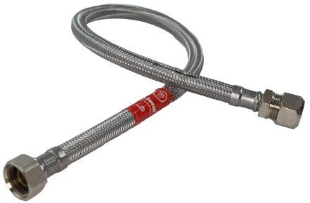 Flexschlauch Sanitär Bad/Küche QV10 auf 3/8 Anschluß Längen 300-500mm Größe 500 mm