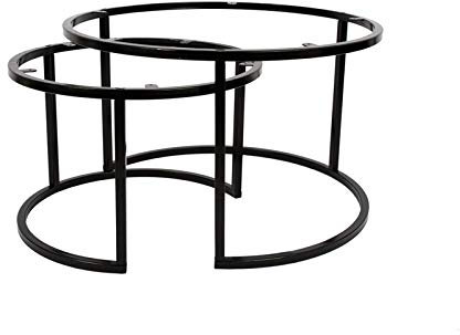 MaximaVida Tischgestell Chicago, Set für runde Couchtische - Couchtisch Set selber zusammenstellen