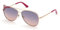 GUESS Damen 0 Sonnenbrille, Shiny Rose Gold