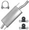 Endschalldämpfer Auspuff Endtopf für VW Golf 3 III 1.6 1.8 2.0 1.9