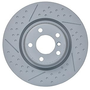 BOSCH 2x Bremsscheibe Hinten Ø345mm Höhe: 66,1mm Dicke: 24mm Lochkreis-Ø: 120mm Belüftet & zweiteilige Bremsscheibe & geschlitzt/gelocht 0 986 479 E05