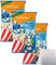 Seeberger Mikrowellen Popcorn gesalzen mit Seeberger Öl 3er Pack (3x90g Packung) + usy Block