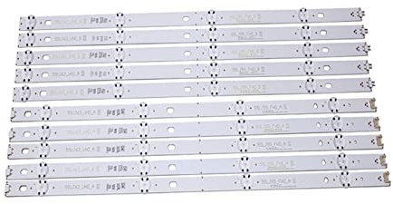 HCZION 10 PCS/Colocar LED FIT STIP FIT for LG 55UJ630V 55UJ6300 55UJ63_UHD_A 55UJ63_UHD_B 55LJ55_FHD_A 55LJ55_FHD_B Tiras de luz de Fondo de TV