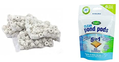 Blagdon Professional Bio Media for All Pond Filters and Affinity Pools & Clean Pond Pods, clears blanket weed, reduces filter cleaning, feeds aquatic plants, eats pond sludge, makes tapwater safe