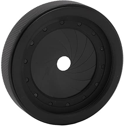 Focket Einstellbare Irisblende, M30 bis M37 Kameraobjektiv Modul Adapterring für 14 PSV14 Optik, 1.5 26mm Mikroskop Iris Adapter Apertur Objektiv Optische Blende Kameraobjektiv