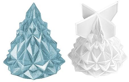 Ideen mit Herz Moule en silicone Sapin 2 | Taille de la figurine : 5,9 cm x 5 cm x 5 cm