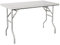 HARDURA Klappbarer Edelstahltisch 76×122cm mit verzinkten Beinen Kommerzieller klappbarer Vorbereitungstisch für Restaurant Küche Haus und Hotel