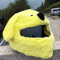 Motorradhelm-Überzug, lustiger Cartoon-Hund, Plüsch, Vollgesichts-Motorradhelm-Schutzhülle, flauschige Motorradhelmmütze für den Außenbereich, personalisierte Vollhelm-Dekoration (ohne Helm)