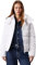 Calvin Klein Damen Pufferjacke Matte Short Puffer mit Kapuze, Weiß (Bright White), XS