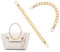 Lusofie 2 Stück Taschenkette Gold 20cm Aluminium Kurze Taschenkette Goldene Handtaschen Verlängerung Kette Metall Handtaschenketten Ersatz Kette Für Schultertaschen Geldbörse Umhängetaschen