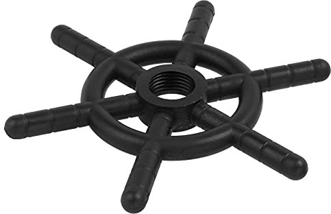 Glass Rinser Faucet Gasket Glass Rinser Steaming Pitcher, Pitcher Rinser Replacement Automatic Cup Washer Accessory for Bar Restaurant Black