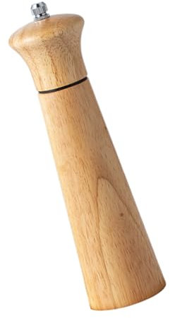 PRETYZOOM Pfeffermühle Und Salzstreuer Manuell Aus Holz Nachfüllbar Pfefferzerkleinerer Küchenbedarfpfeffer Salz Pfeffermühle Salzstreuer
