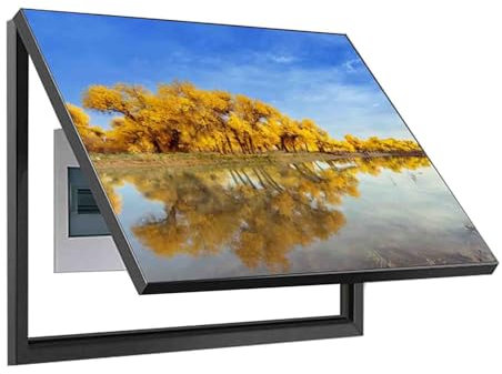 Zählerkastenabdeckung, Dekoration Der Abdeckung des Schaltkastens, Lackierung Der Verteilerkastendekoration, Lackierung Versteckter Schalttafeln,011,40X30cm