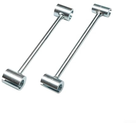 Hinge Adjustment Tool, Door Hinge Repair Spanner,Long Handle Hinge Bender Wrench 8-19mm Door Hinge Adjustment for External Use On Gate Doors(2PCS)