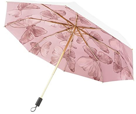 Paraguas Paraguas Paraguas Plegable Manual Sombrilla Sombrilla de Doble Capa Sombrilla pequeña portátil