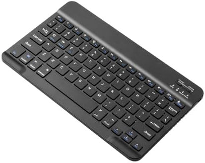 Clavier PC, clavier ergonomique sans fil, clavier rechargeable | Clavier d'ordinateur ergonomique et silencieux avec un design discret | Commodité portable pour | Idéal pour une saisie confortable et