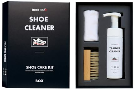 Tredd Well Shoe Cleaning Foam Whitener Brush Cloth Trainer Cleaner Wash free