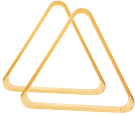 Vaguelly 2pièces Supports Triangulaires pour Boules De Billard Lot de Robustes Et Fiables Adaptés Aux Tables De Billard Faciles à Installer Manipuler