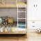 Industrielle Eisenrohrleiter, Wandmontage, Dachboden, Hochbett, Leiter für Bibliothek, Etagenbett, Wohnmobil, Boot, 259,1 cm, Weiß