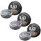 3 PCs Antigrau -Haar -Shampoo Bar - Graues Haar und Dunkelheit natürlich verbergen - umgekehrtes graues Haar, natürliche Feuchtigkeitsfeuchtigkeit - Festes Shampoo für glänzende, gesunde Haare
