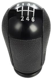 Gear Stick Schaltknauf Für Ford Für Focus Für Mondeo MK3 S Für MAX Für Mustang Für Galaxy Für Transit 5/6-Gang-Auto-Schaltknauf Schaltgetriebe Auto Schalthebel(6 Speed)