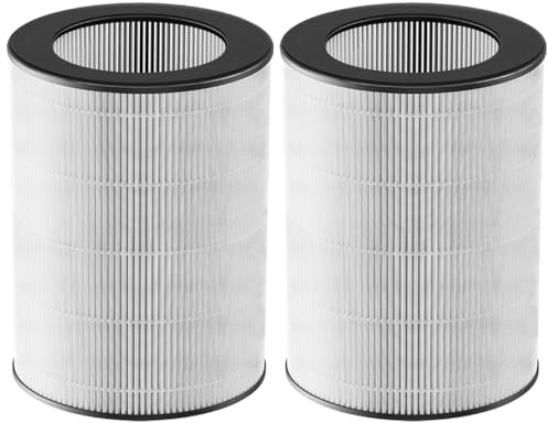 WOCASE 2 Pack DR-HPA019 Replacement Filter Compatible with Dreo Air Purifier Tower Fan MC710S, DR-HTF010S, 2-in-1 High-Efficiency Filtration Replacement Filter