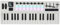 Btuty 37 Keys MIDI Keyboard Música Controlador de Producción de Música MIDI con 16 RGB TOMPLES 8 BOTONES 4 Reguladores Syntesizador Incorporado para Producción Musical en Camino
