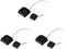 Hklshyd 3X for 3 V3 SE Fans, 4010 Blower Fan DC 24V 2510 Axial Cooling Fan Extruder Hotend Heat Sink Fan