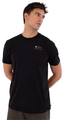 Hurley Herren T-Shirt Short Sleeve Men - Helio Indonesia Photo T-Shirt