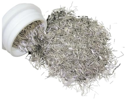 Mini perni for buratto magnetico 1000g Aghi for lucidatura gioielli, magnetici in acciaio inossidabile(0.4X5mm)