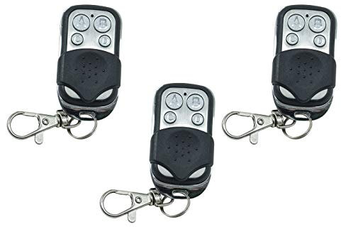 Lot de 3 télécommandes universelles pour portail automatique, 433,92 Mhz, pour Faac, Nice, etc.