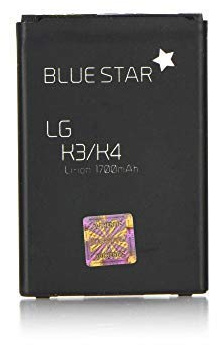 Bluestar Akku Ersatz kompatibel mit LG K3 K100DS / K4 K1201700 mAh K130 K121 Austausch Batterie Accu BL-49JH