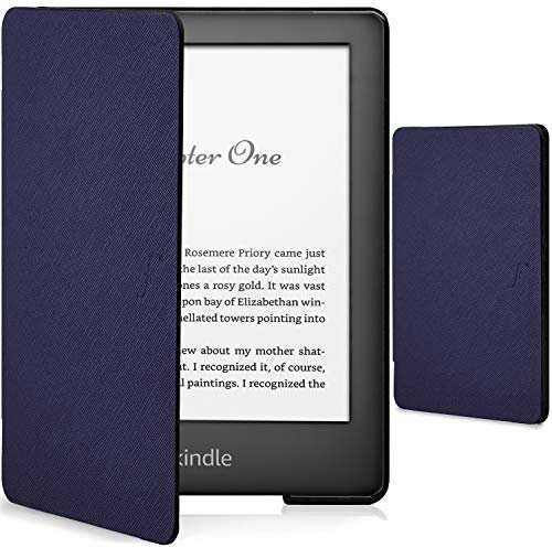 Forefront Cases Custodia per Amazon Kindle 6 (10a Generazione - 2019) - Protettiva Magnetica Custodia per Kindle 6 - Smart Auto Sveglia Sonno Funzione - Sottile, Leggero Cover - Blu Marino