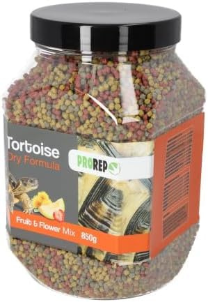 ProRep Tortoise Food 850g | Dry Formula | Fruit & Flower | Complete Tortoise Diet