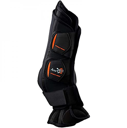 eQuick Stallgamaschen eBoots Aero hinten Größe L, Farbe Schwarz