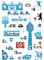 Lololand Geschirrtuch Tea Towel Handtuch Berlin liebt Dir Baumwolle bunt