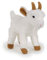 Plüschtier Ziege, 20 cm, weiß, Stofftier Kuscheltier Ziegenbock Stofftiere Tier Tiere