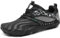 SAGUARO Enfant Barefoot Shoes Garçon Fille Chaussures Enfant Minimalistes Antidérapantes Chaussures de Sport Pieds Nus pour Trail Running Noir,GR.25