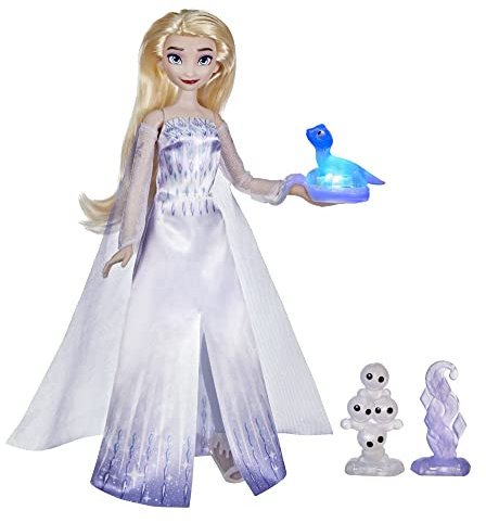 Disney Frozen Hasbro Gaming F2230675 F2230, Sprechender Freunde 2, ELSA Puppe mit Geräuschen und Sprüchen, Spielzeug für Kinder ab 3 Jahren, Multi