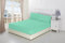 Extra Deep Fitted Sheets 16/40CM Deep Luxury Percale in 15 Colours (Duck Egg, King)