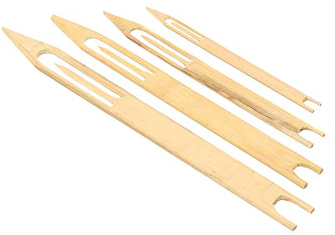 PATIKIL Netting Needle Shuttles Kit, Size 1# 4# 6# 8# Bamboo Fishing Net Repair Line Mending Tool
